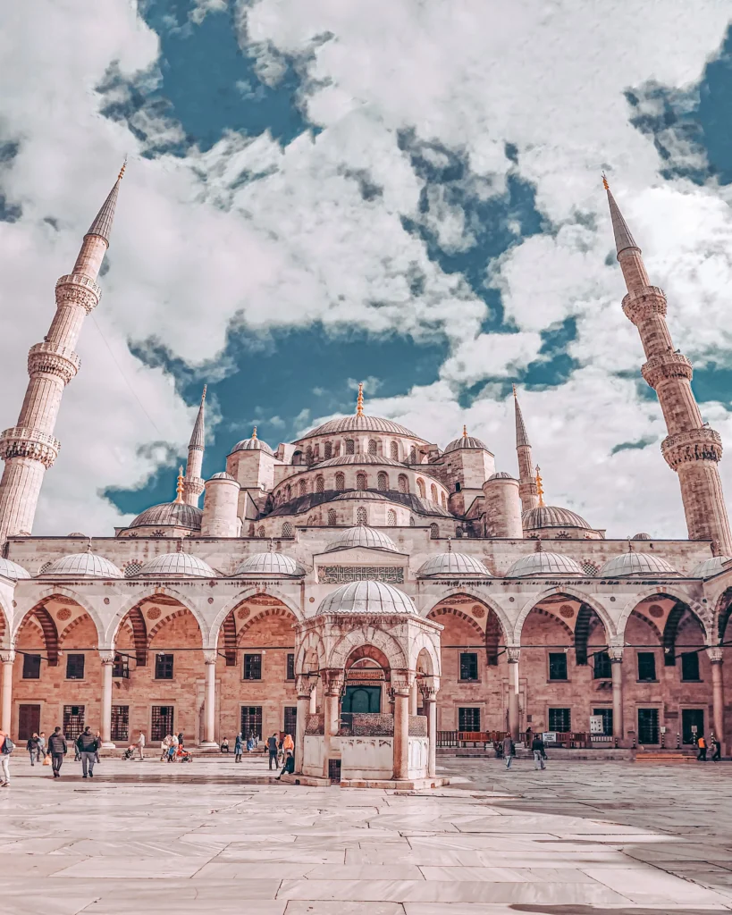 blue mosque - 3 day istanbul itinerary